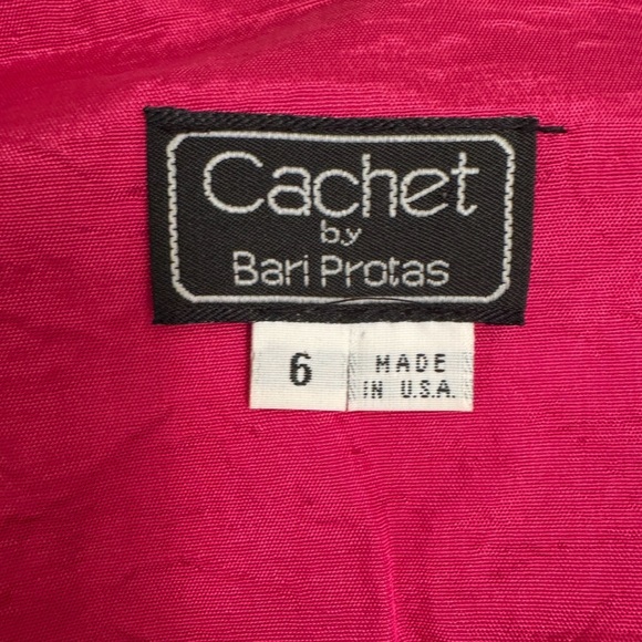 Cachet by Bari Protas Vintage Lace & Satin Blazer - Picture 8 of 11